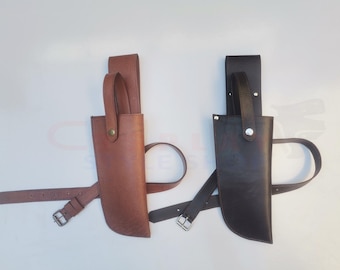 Funda de cuero para bláster mandaloriano - IB 94, soldado Wester-35 de la Guardia de la Muerte