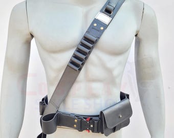 Mandalorian Leather Belt, Boba Fett Cosplay Costume Prop