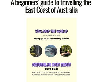 Guía de viaje de la costa este de Australia (libro electrónico) para mochileros