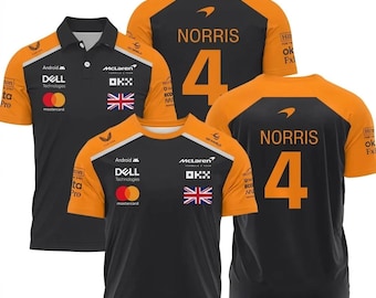 2026 Lando Norris F1 Polo Shirt 3D All Over Print Formula One Racing Tee