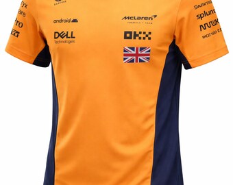 Orange Racing T-Shirt – Driver Number 4 Motorsport Fan Apparel