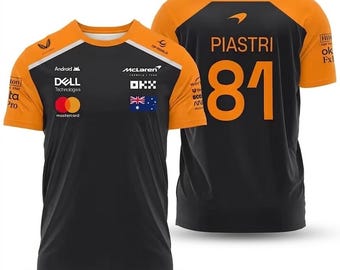 Oscar Piastri 2026 F1 Racing Polo Shirt – 3D All Over Print Motorsport Apparel