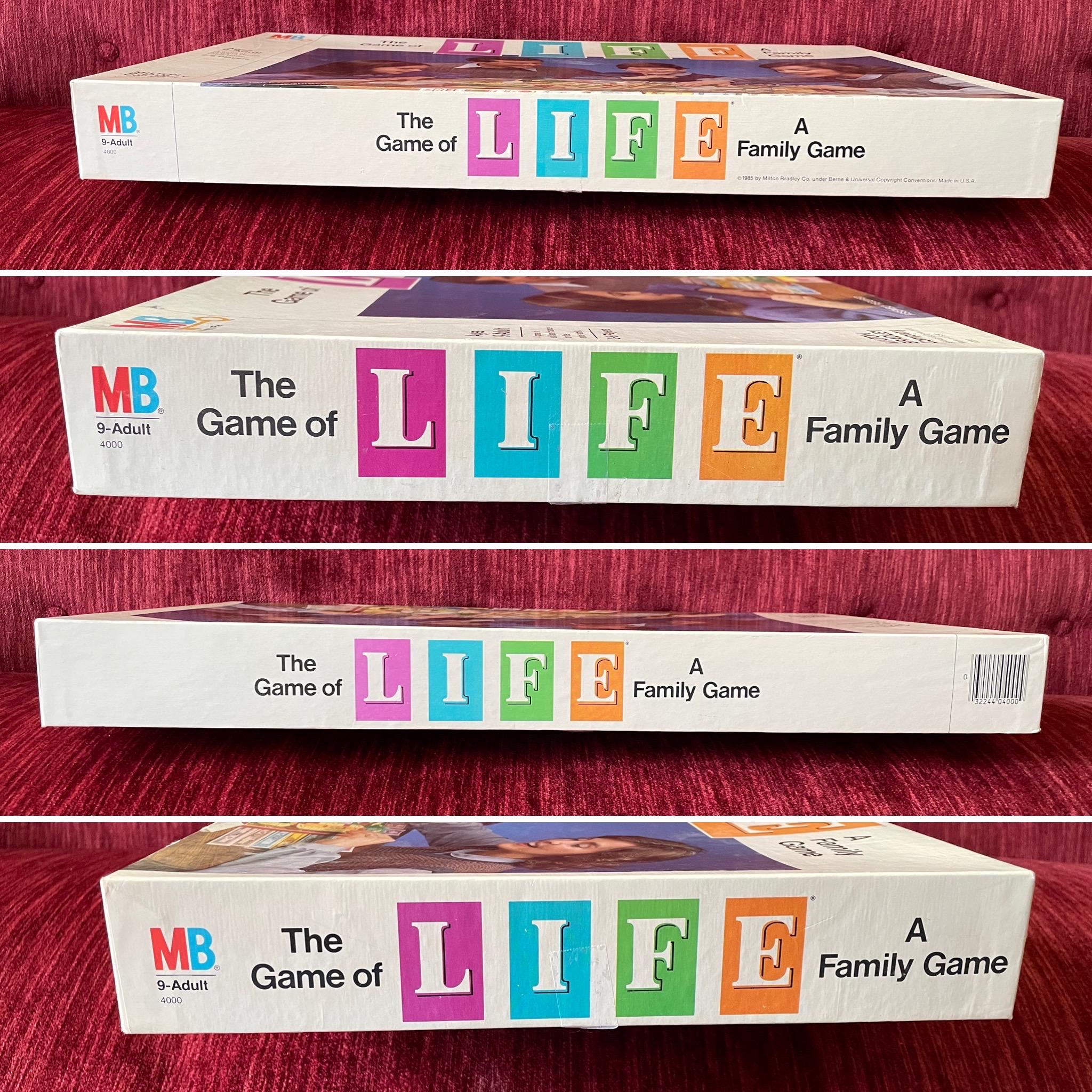 Vintage 1985 the Game of Life by Milton Bradley - Milton Bradley