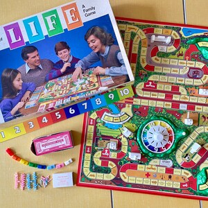 Vtg 1992 The Game Of Life - Milton Bradley Board Game - 100% Complete -  Rare