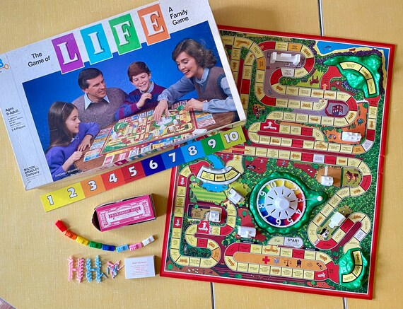 Vintage The Game of Life Family Board Game 1979 Milton Bradley