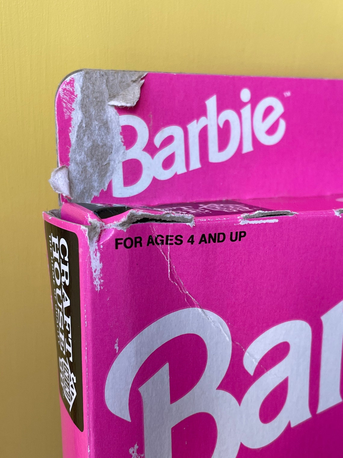 barbie crayon set