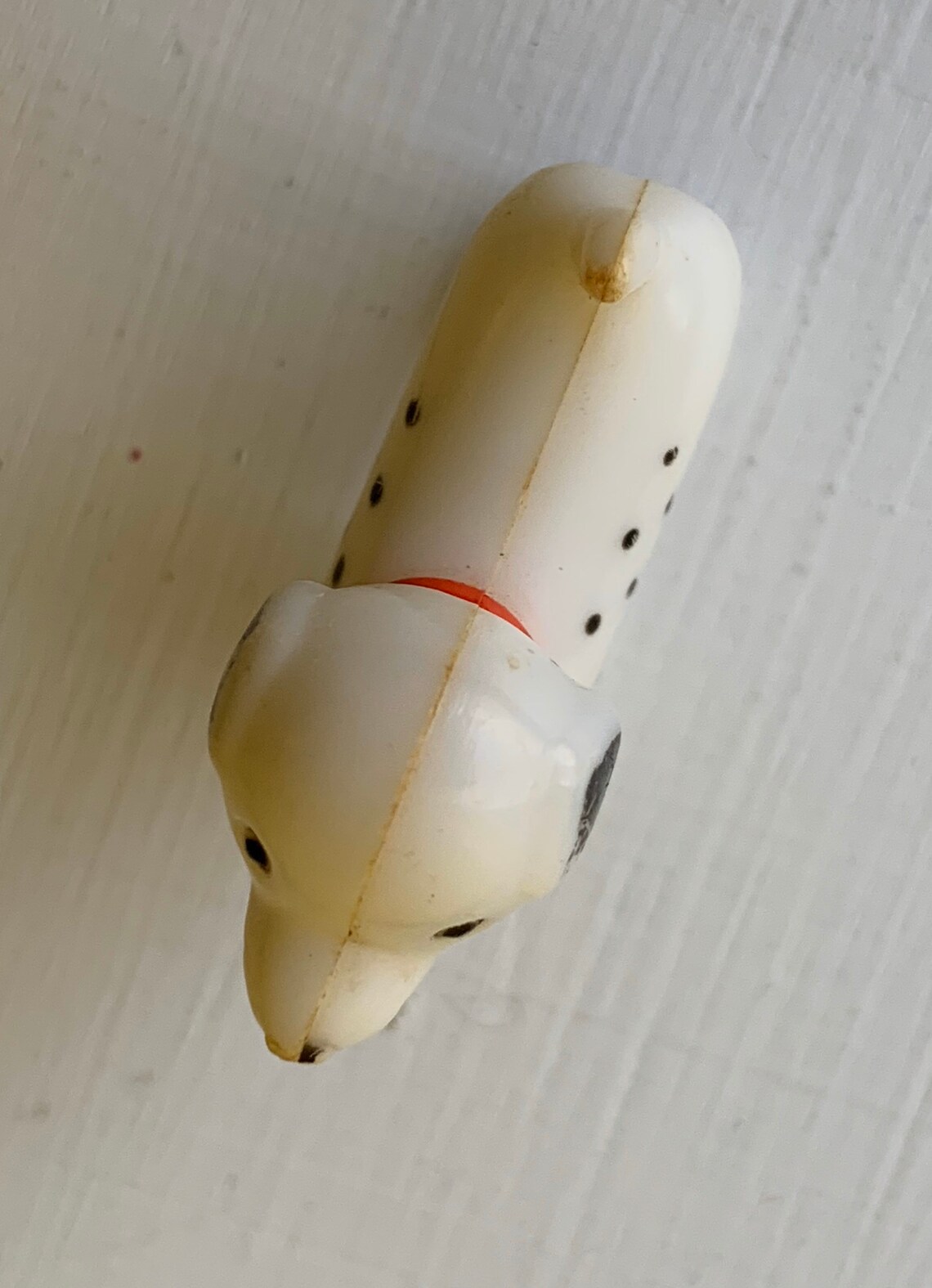 Vintage Molded Plastic Dalmatian Dog Toy small Dalmatian Etsy