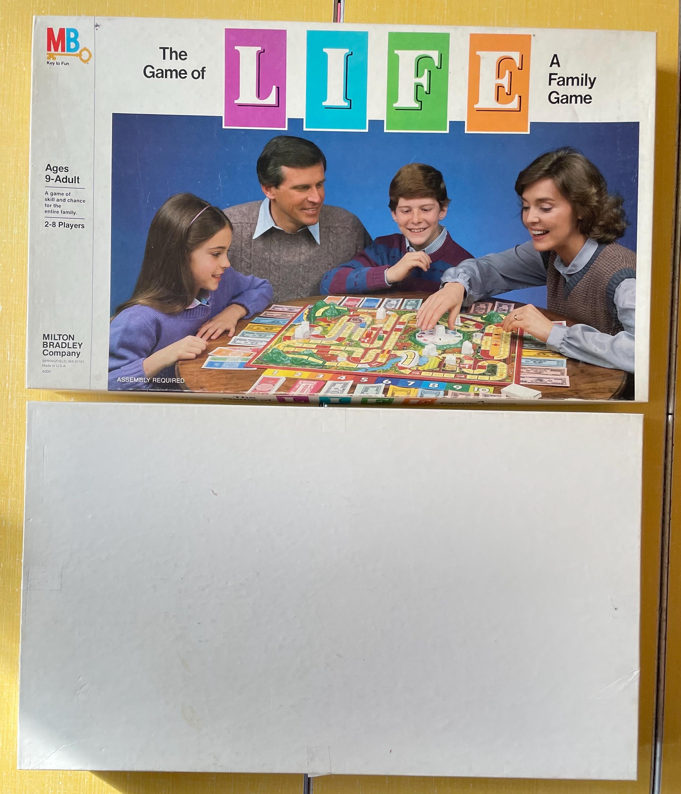 Vintage 1985 the Game of Life by Milton Bradley - Milton Bradley