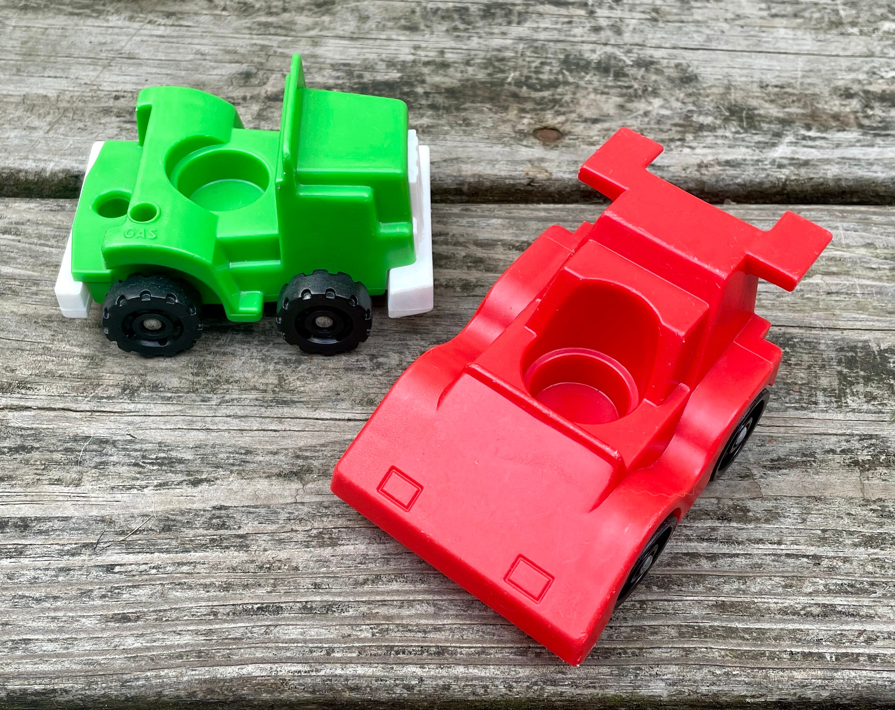 Early Pinewood Derby Race Car Black Orange 2520 Vintage Handcrafted Wooden  Toy 