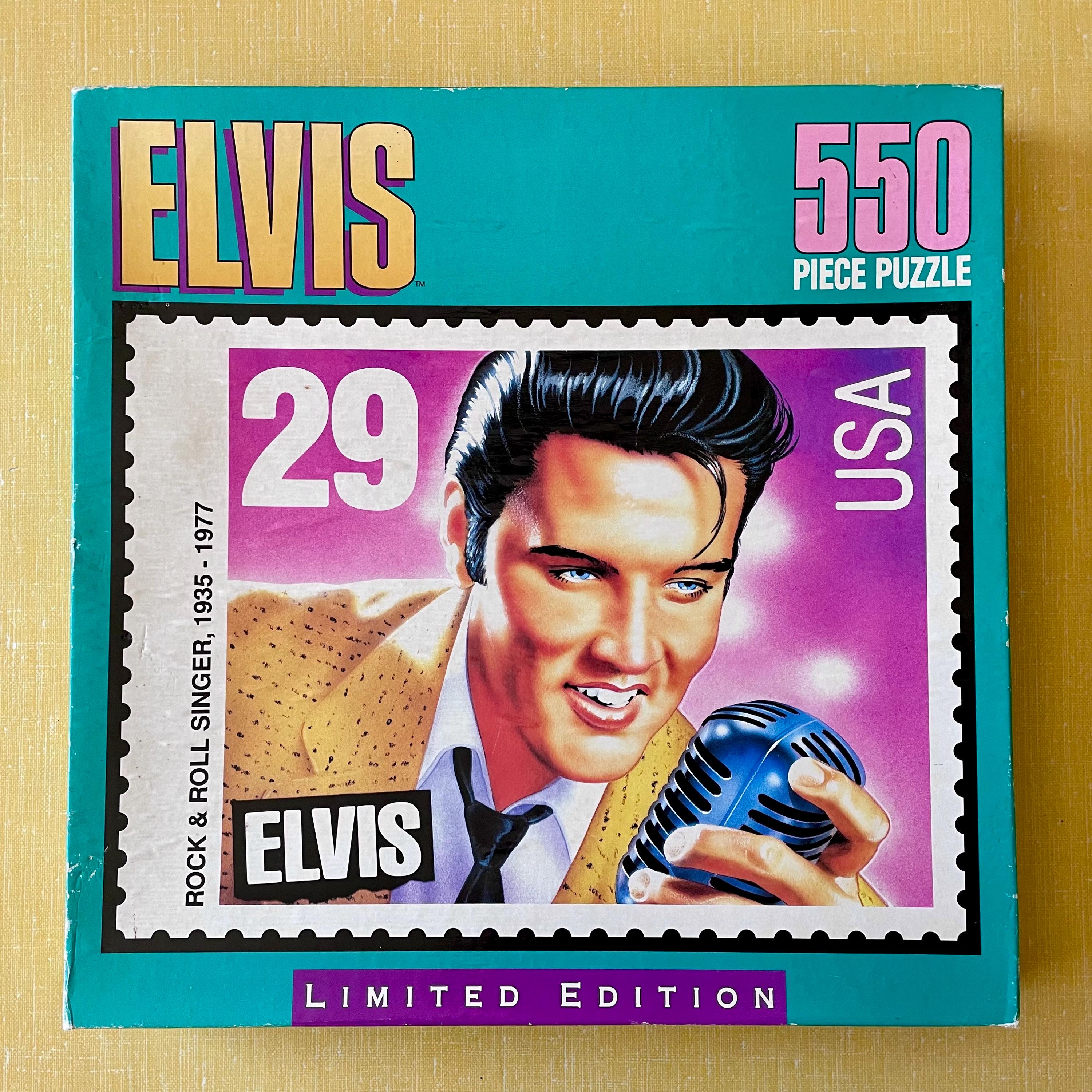 Sealed Vintage 1992 Milton Bradley Elvis Stamp Limited Edition 550