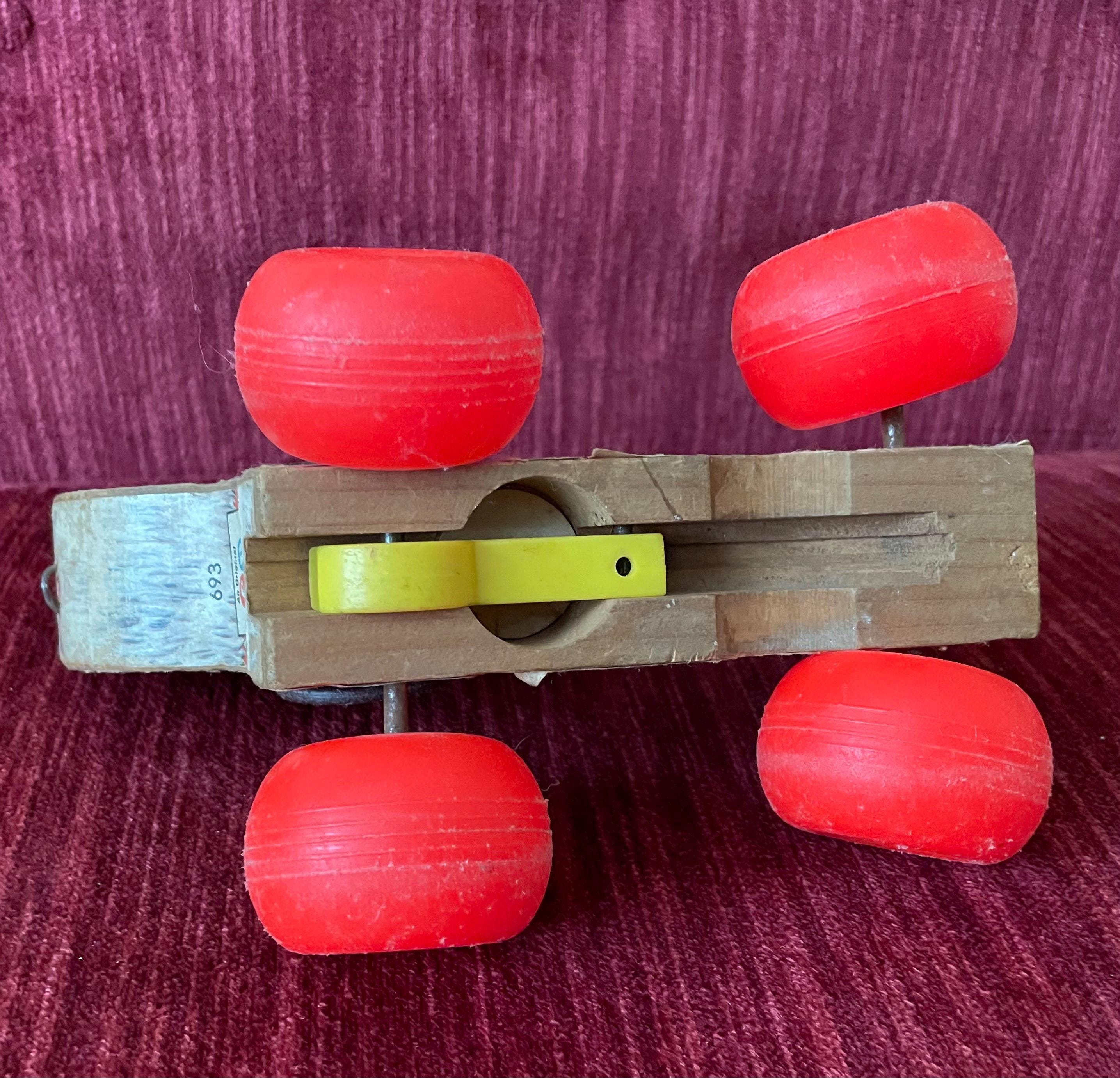 Vintage 1965 Little Snoopy Pull Push Toy - FP No 693 - Wood and Plastic ...