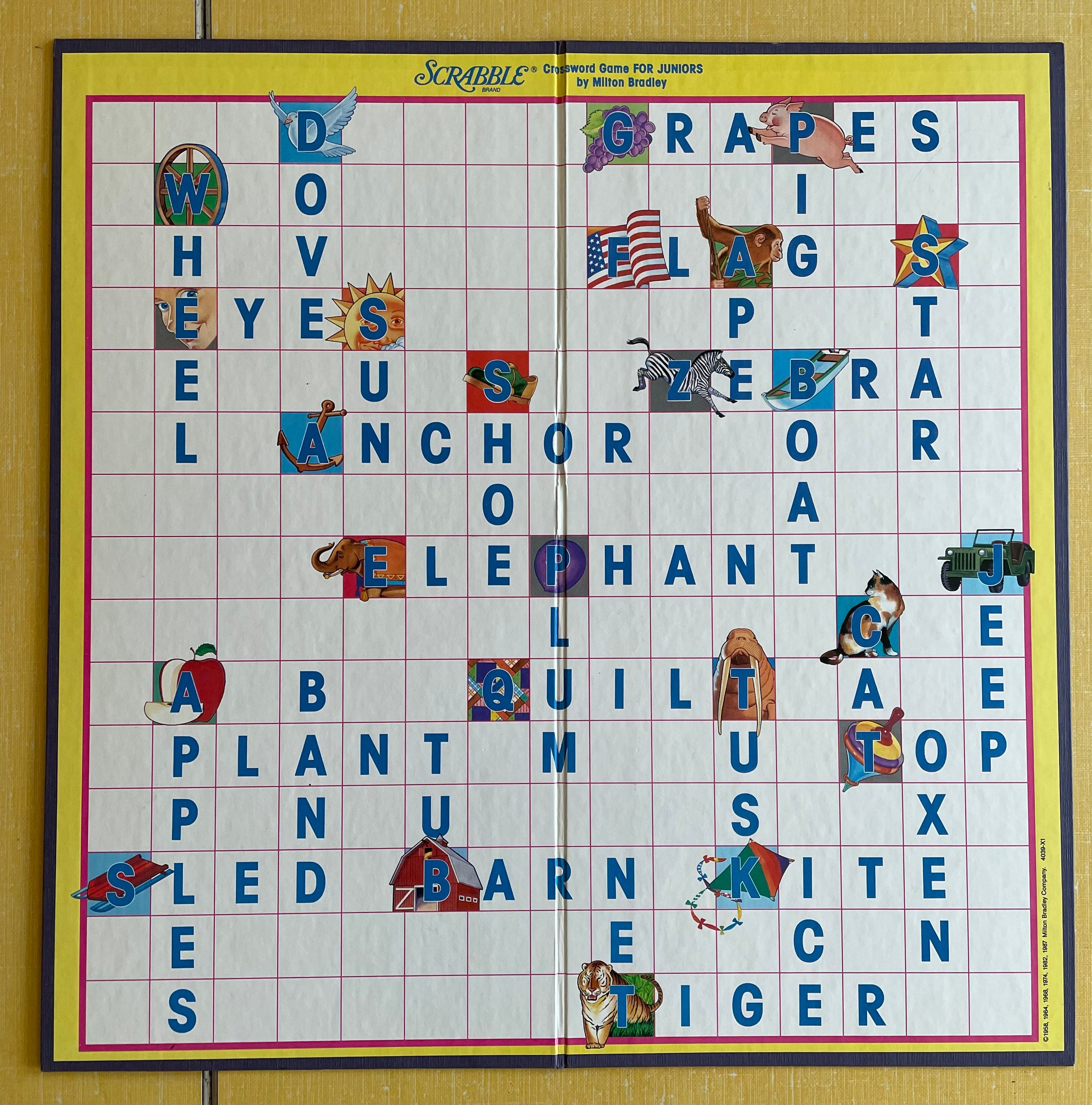 Junior Scrabble Board