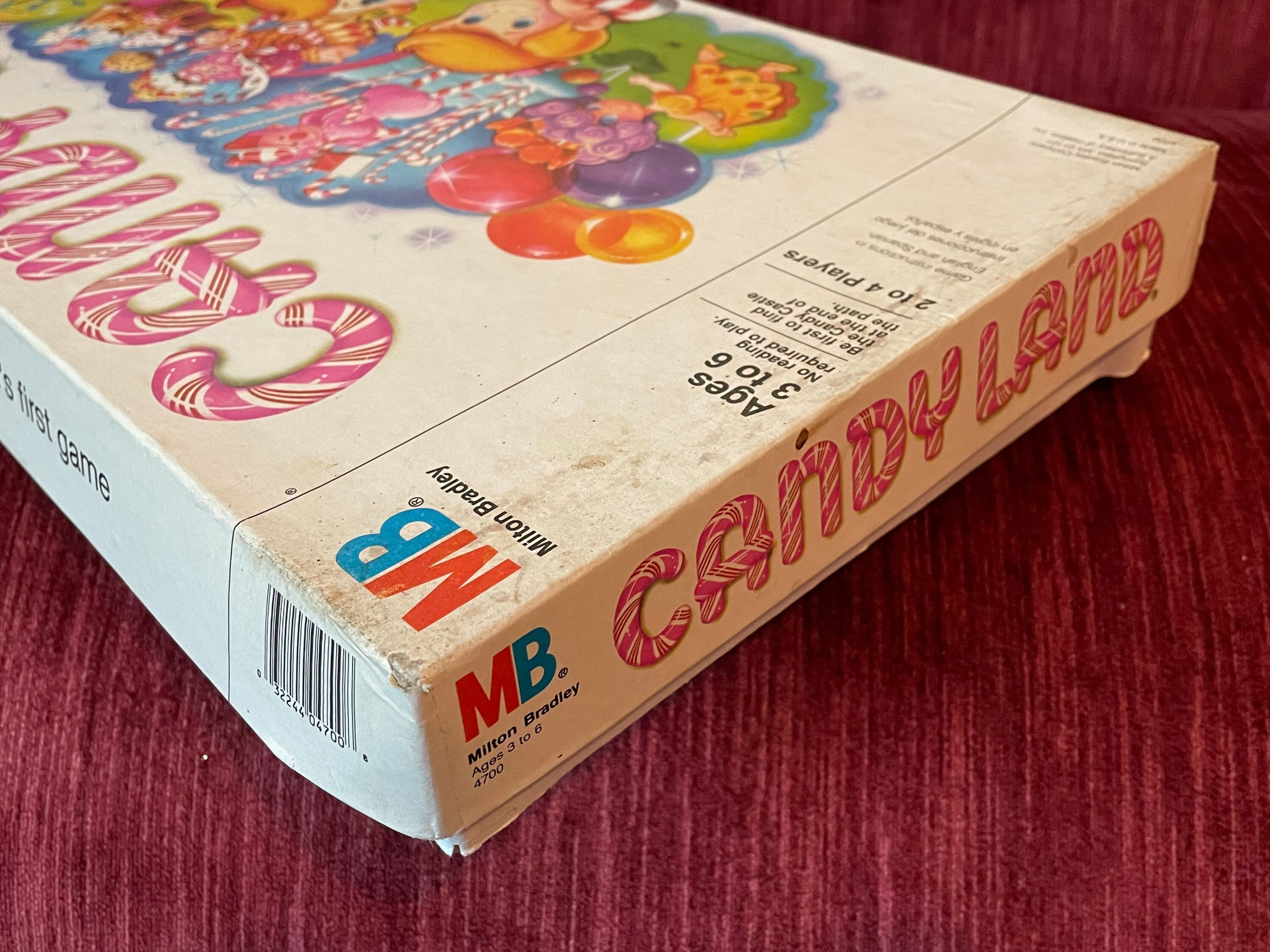 Vintage 1984 Candy Land Board Game Vintage Milton Bradley - Etsy