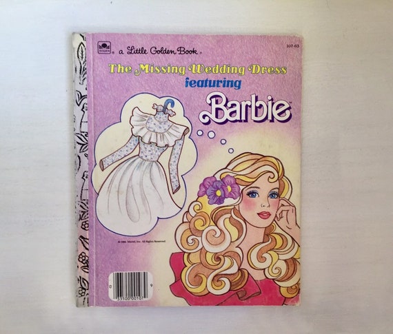 barbie wedding book
