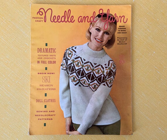 1964 Fashion Craft Needle and Yarn Magazine volume 1 number | Etsy