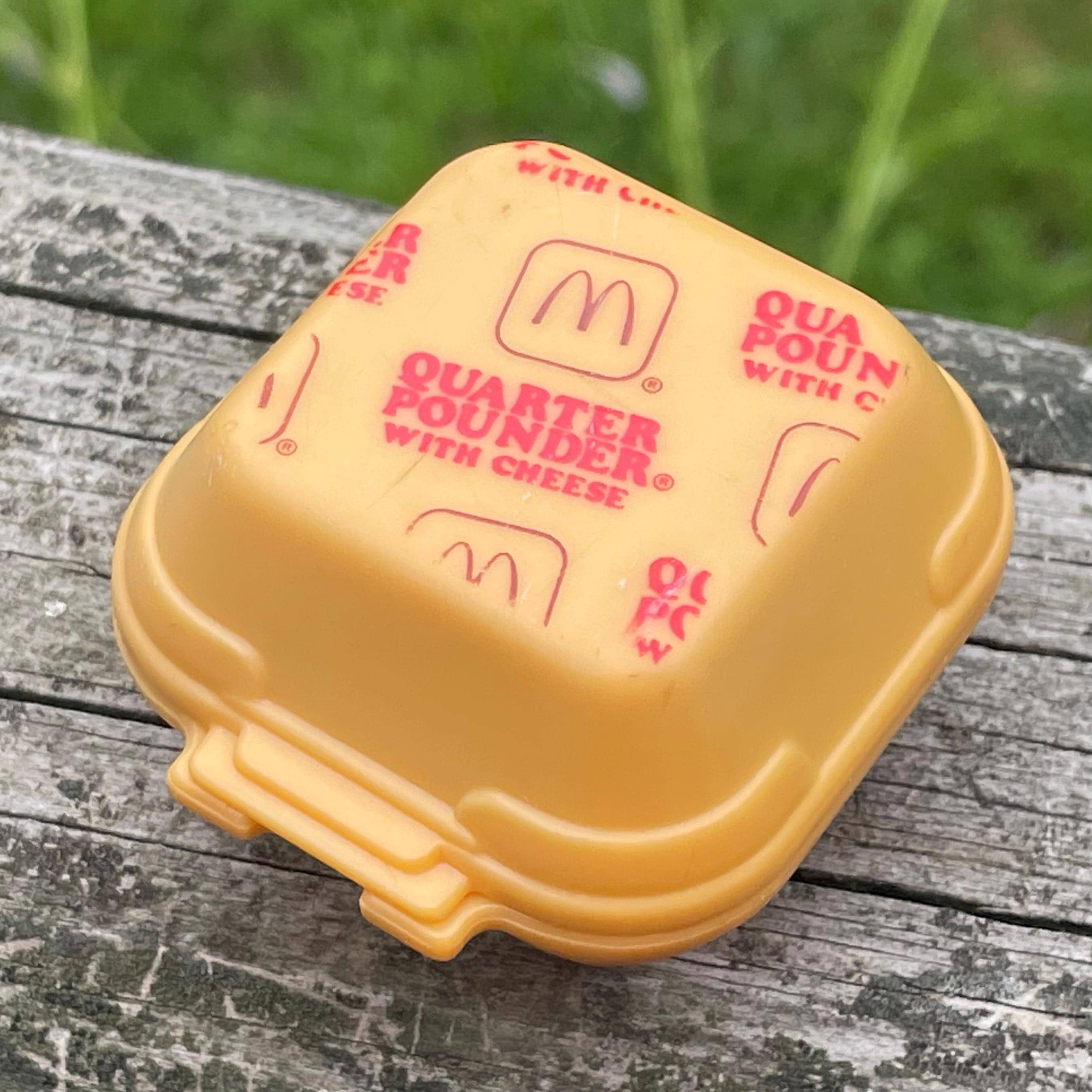 Vintage 1988 Mcdonald's Quarter Pounder With Cheese Changeables