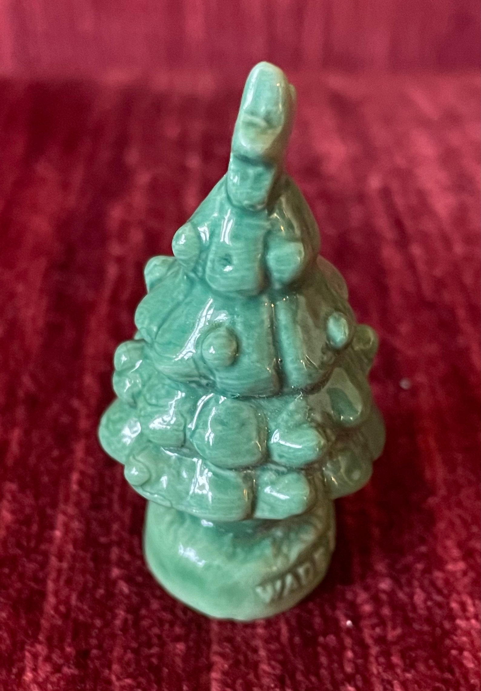 Vintage Wade Calendar Whimsies Christmas Tree Figurine Etsy