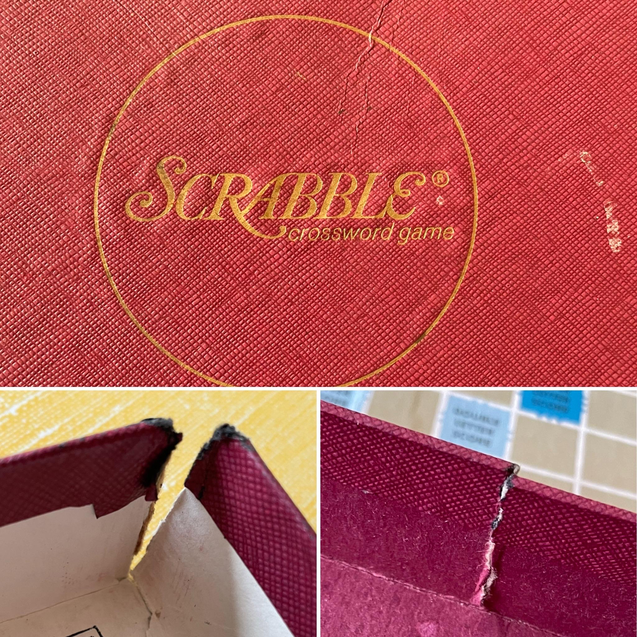 Vintage 1953 Scrabble Game - Family Board Game - Retro Games