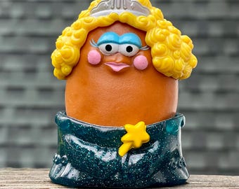 Vintage Mcnugget Buddies “monster Mcnugget” - Mcdonald's Mcnugget