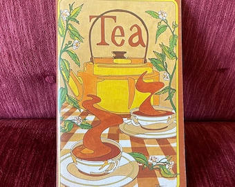 Vintage “Tea” Paperback Book by Aiden’s Chalmers - History of Tea - Tea Lover Gift - Gill’s First Colony Coffee & Tea - Paperback Vintage