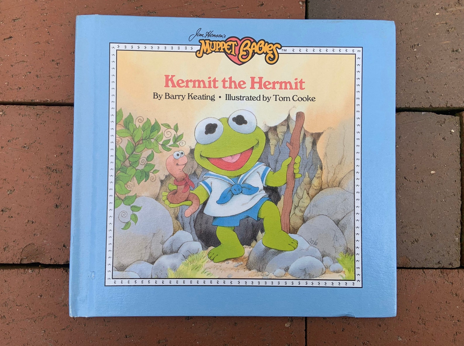 Kermit the Hermit Weekly Reader Book Vintage 1987 Muppet Etsy