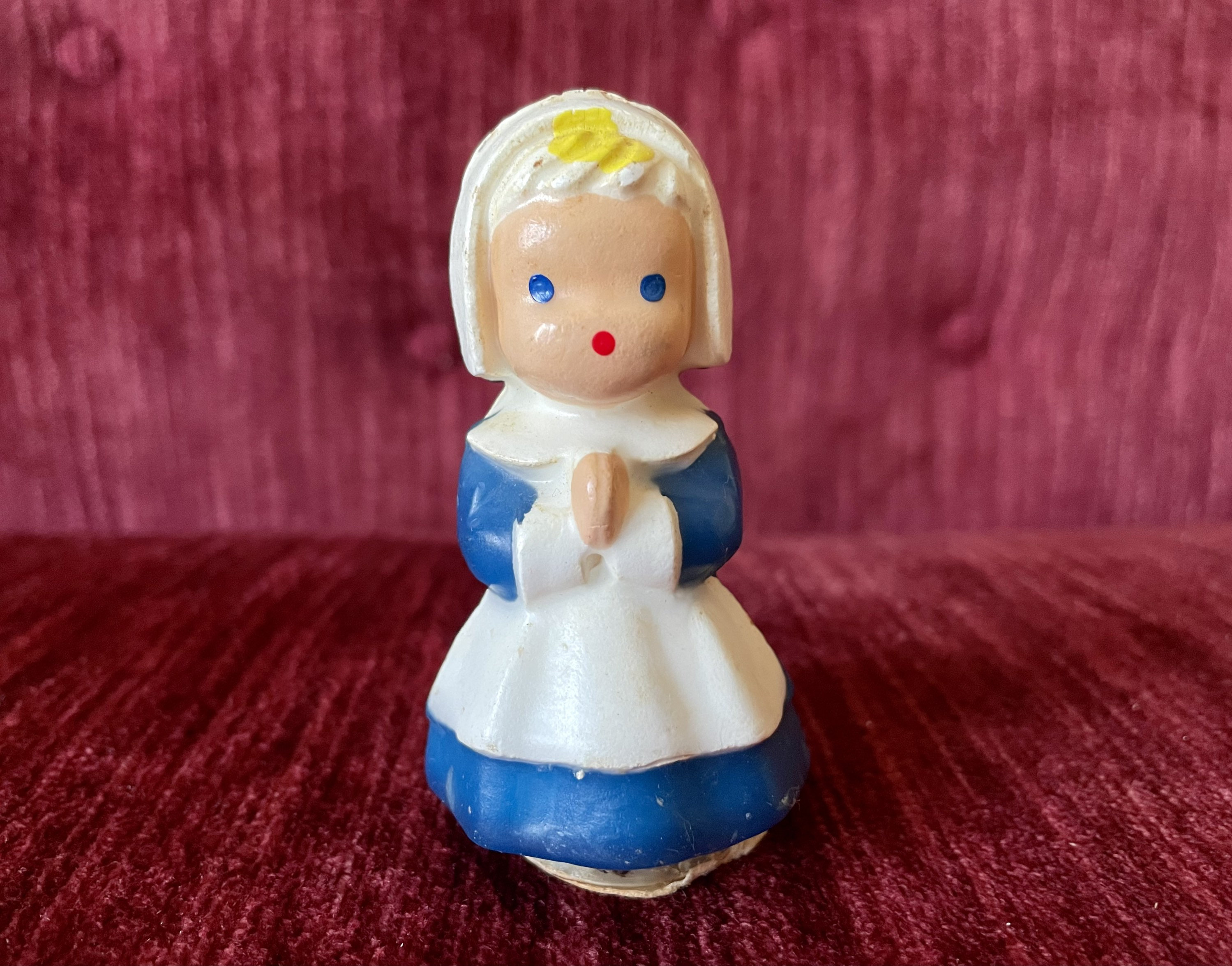 Rare Vintage Gurley “peel-away” Chocolate Wax Covered Thanksgiving