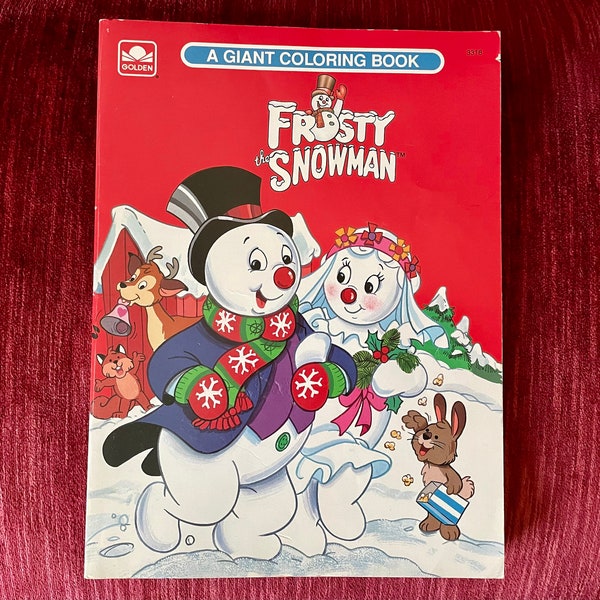 Frosty the Snowman Coloring Page - Etsy