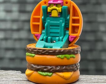Vintage 1987 Mcdonald's Big Mac Changeables Toy 1980s Happy Meal