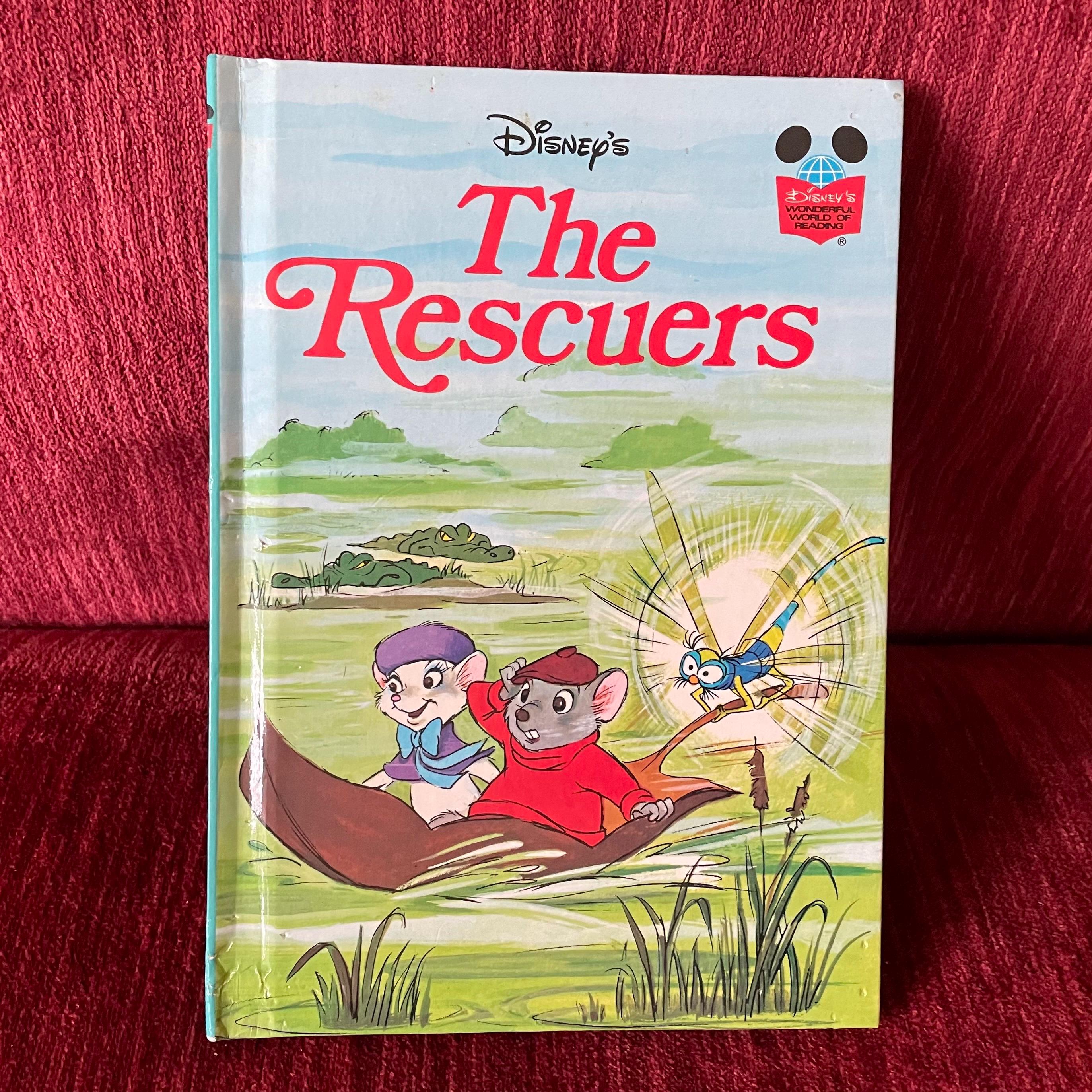 Vintage 1977 “the Rescuers” Hardcover Book - Disney's