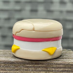 Vintage 1987 McDonald’s Egg McMuffin Changeables Toy - 1980s Collectible Toys - Egg Sandwich Robot Happy Meal Toy Breakfast