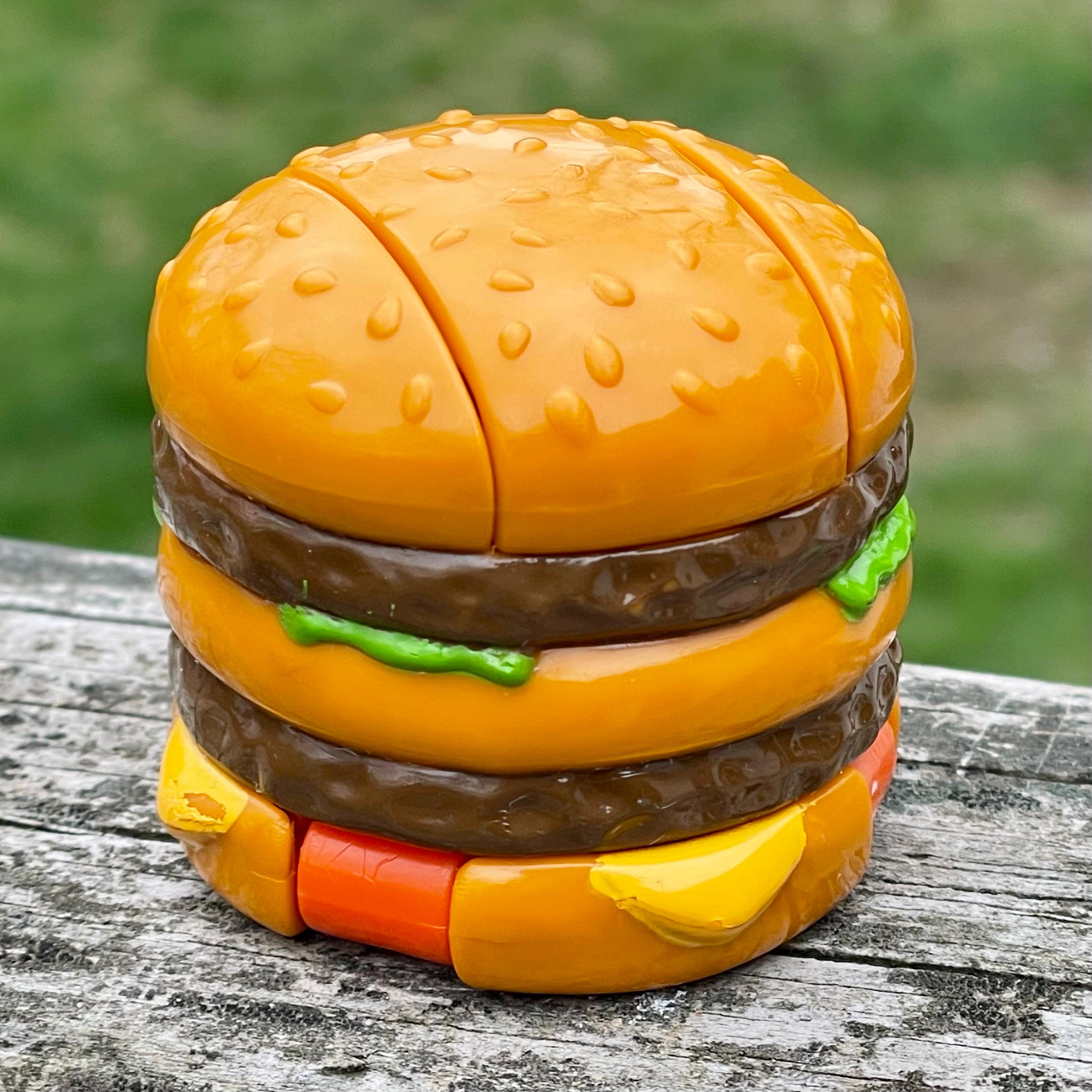 Vintage 1990 Mcdonald's “big Mac-o-saurus Rex” Burger Mcdino