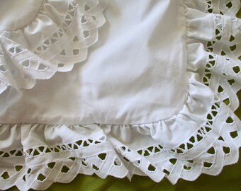 Eyelet Pillow Sham Etsy