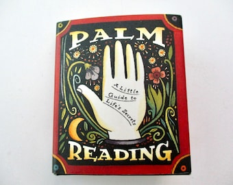 Vintage Miniature Palm Reading Book: Running Press Fortune Telling 90s