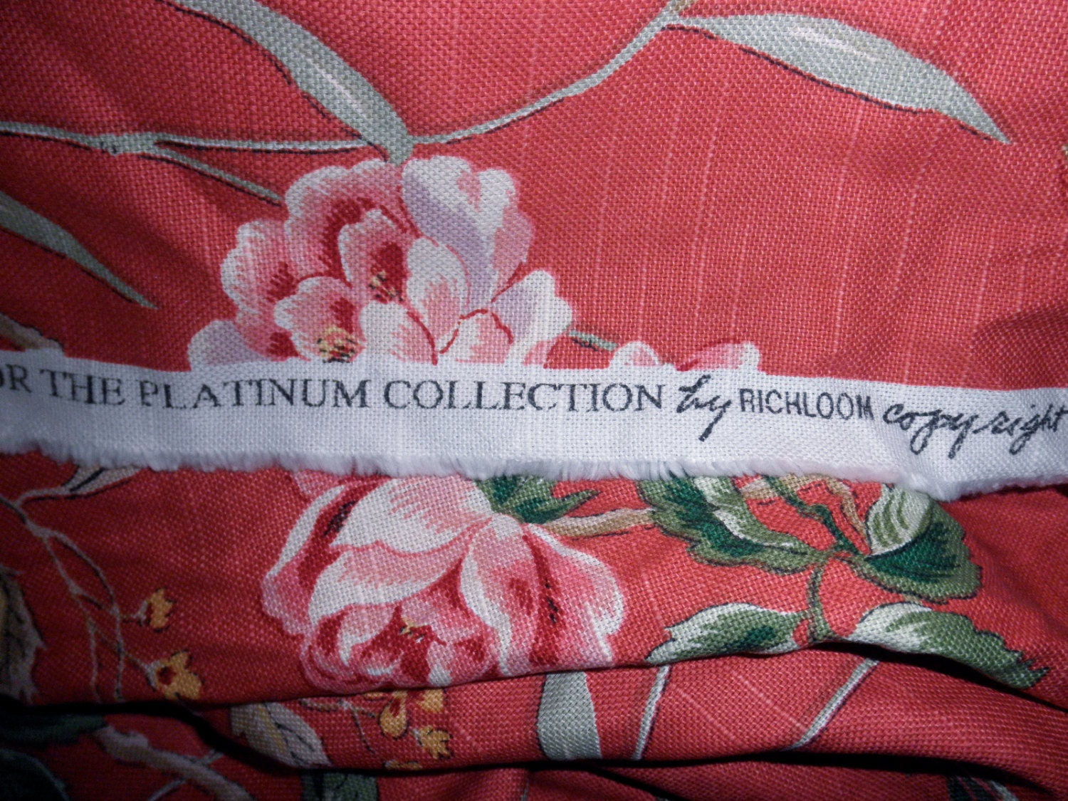 Fabric by the yard RICHLOOM Platinum Collection Fabric | Etsy