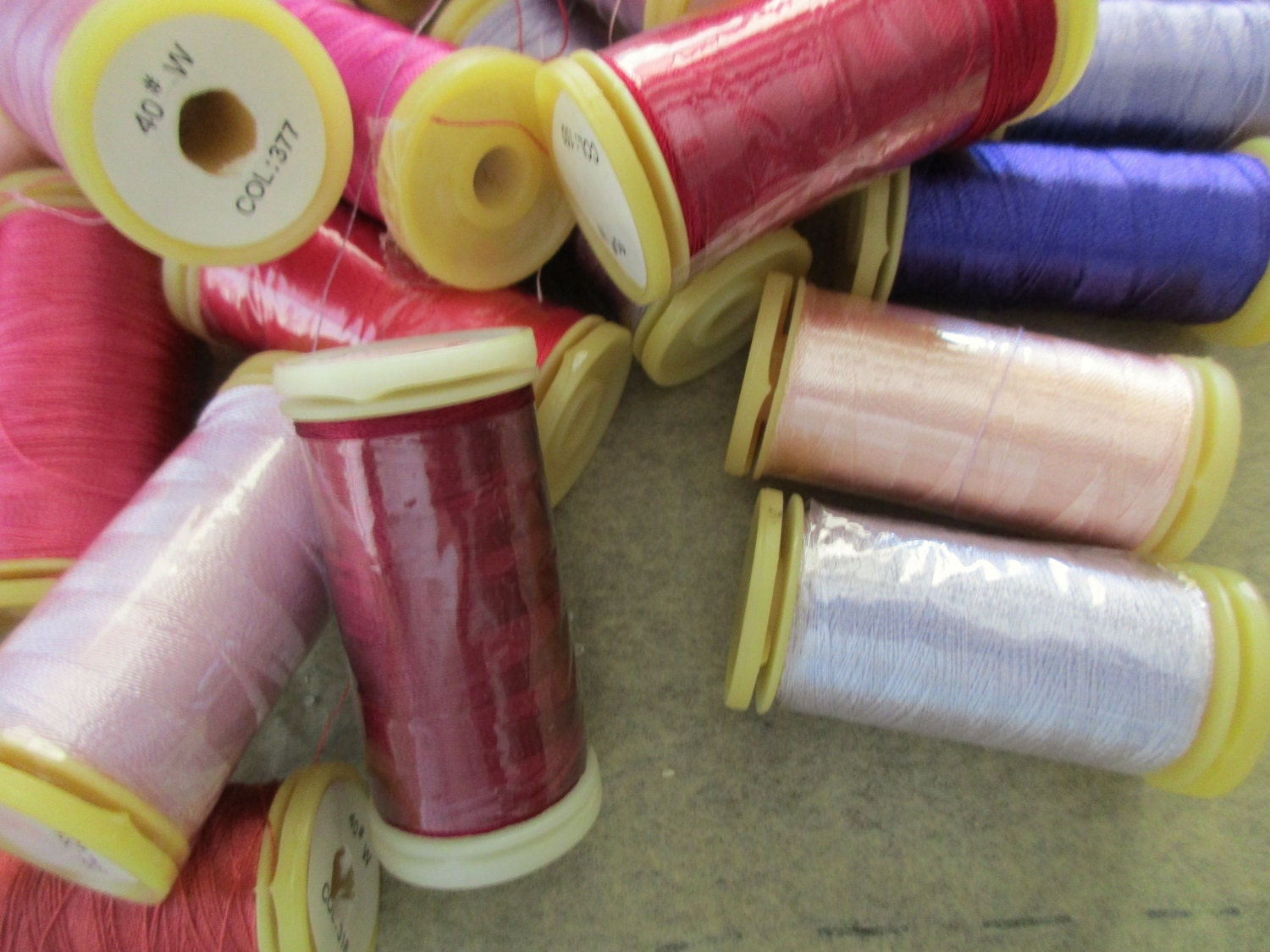 Rayon thread 32 spools used and new 40 wt snap Etsy