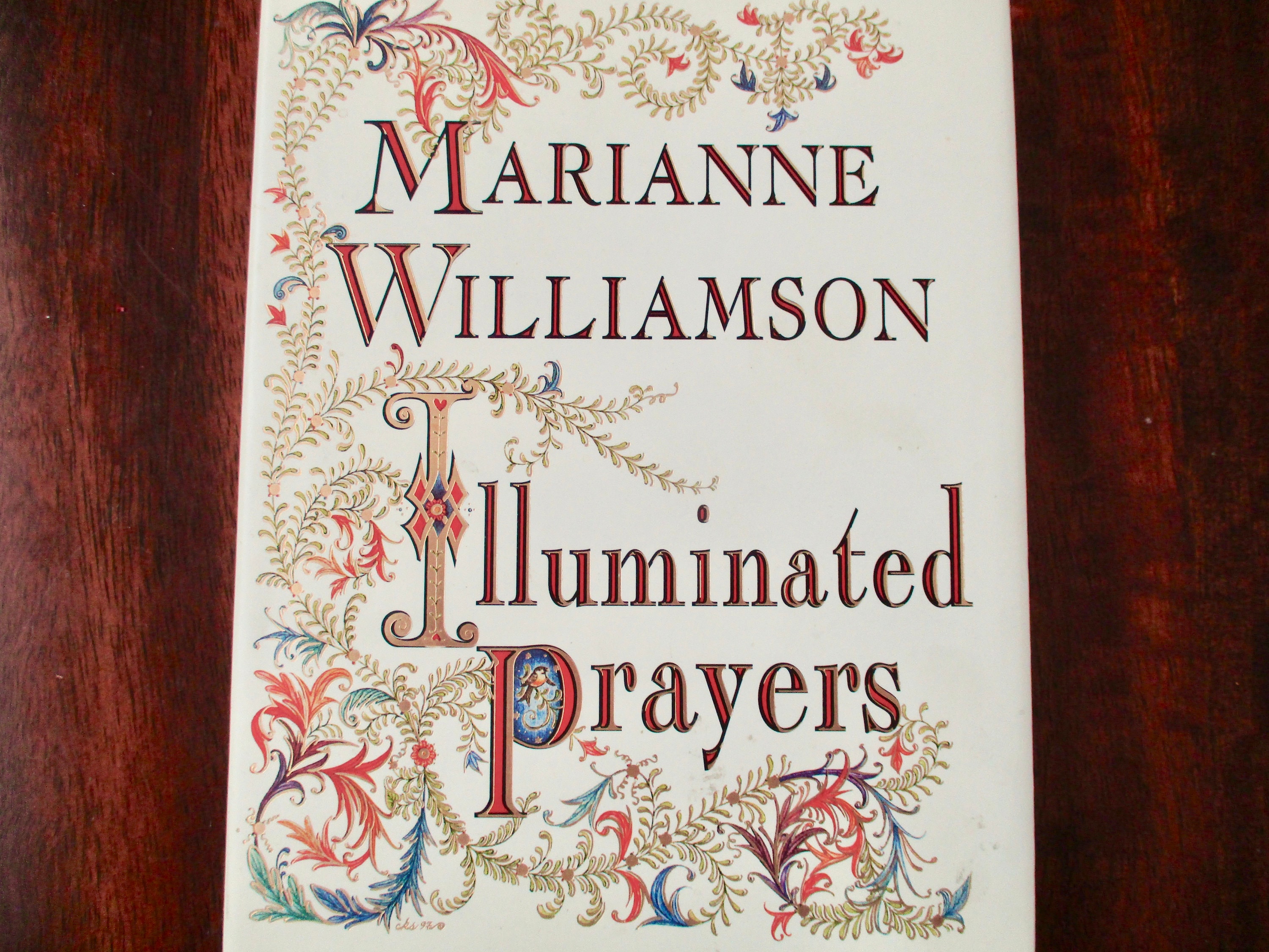 90s Book - Illuminated Prayers by Marianne Williamson