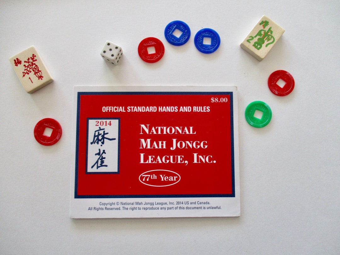Mah Jongg Card Standard Hands and Rules, National Mah Jongg League, Inc
