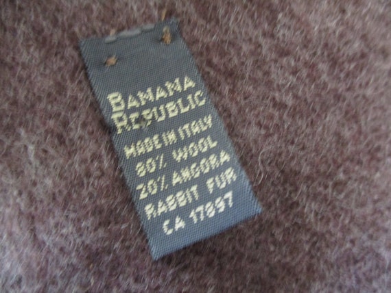 Banana Republic wool and Angora scarf - Made in I… - image 3