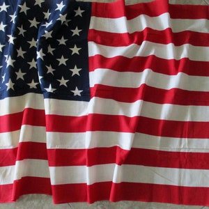 3ft x 5ft American flag- cotton, 50 star, Fourth of July, Memorial Day