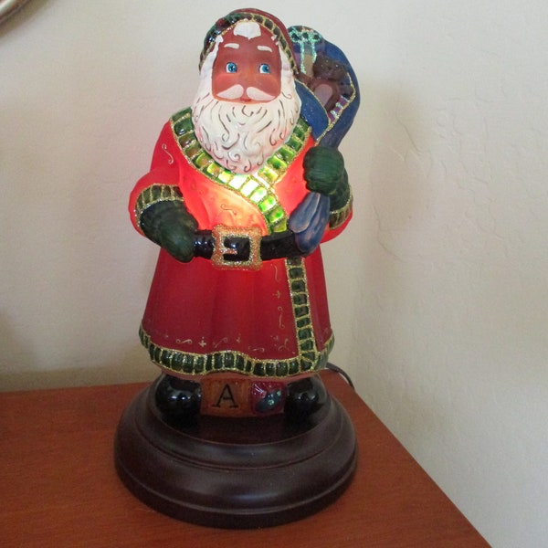 Merck Old World Santa Light Etsy