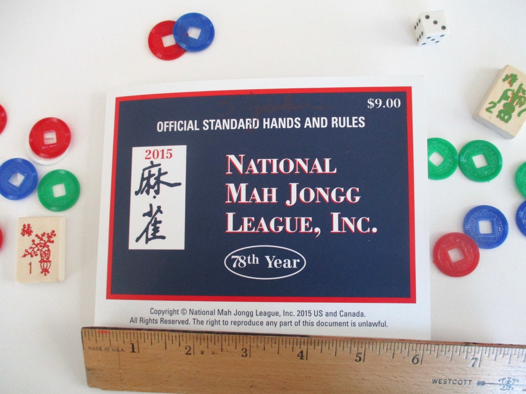 National Mah Jongg League Inc 2025 Card Jenn Hedvige