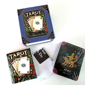 Vintage Tarot Card Deck: 78 Cards & Instruction Book, New in Package