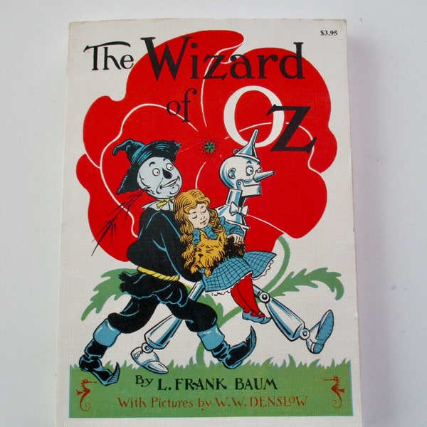 The Wizard of Oz - L. Frank Baum, illustrated by W. W. Denslow, vintage