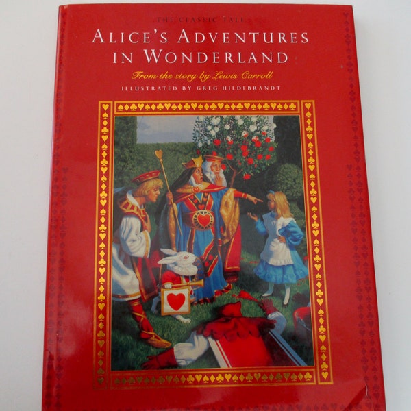 Alice's Adventures in Wonderland book - Lewis Carroll, Greg Hildebrandt
