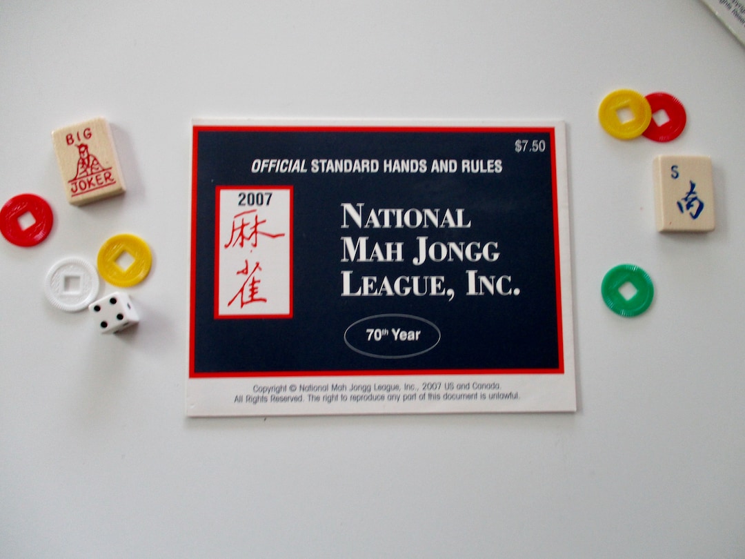 National Mah Jongg League Inc 2025 Card Jenn Hedvige