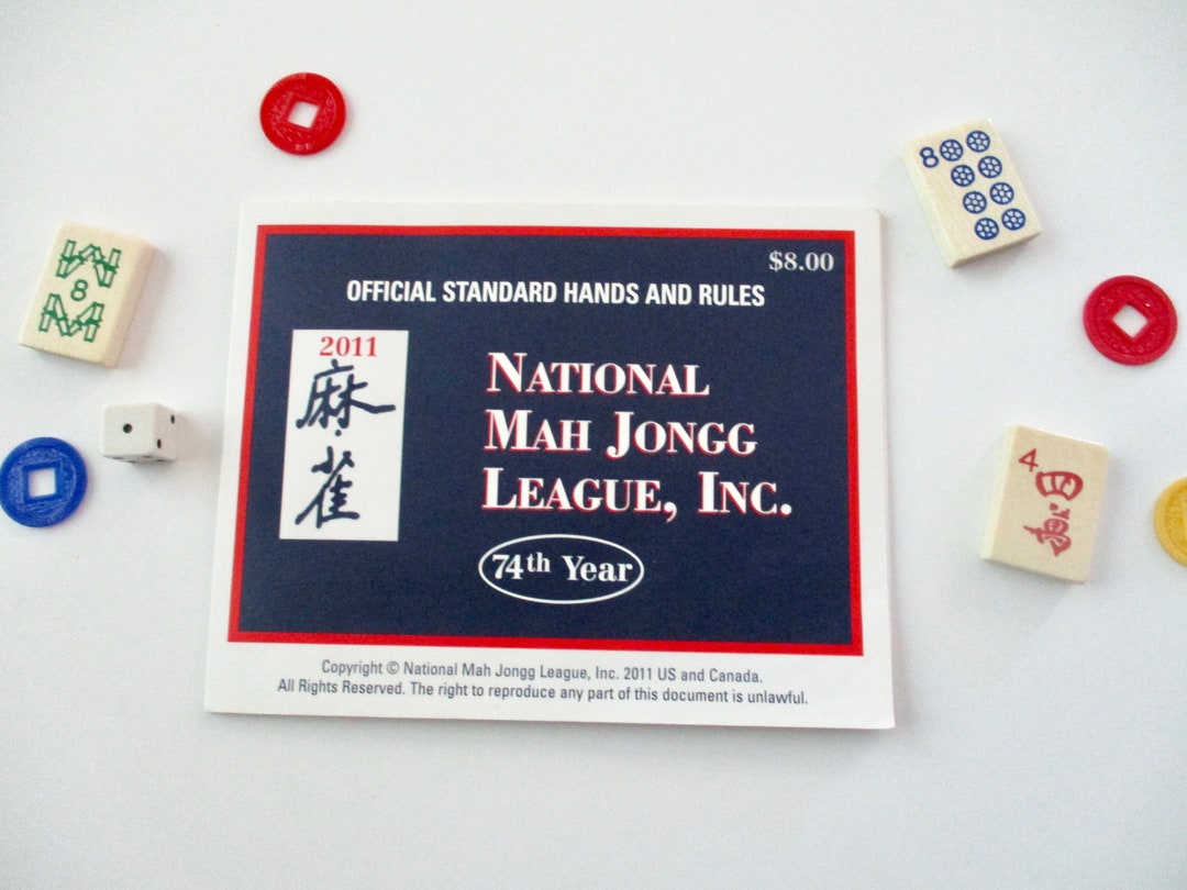 Mah Jongg Card Standard Hands and Rules, National Mah Jongg League, Inc