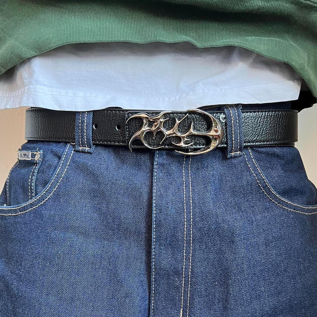 Y2k Punk Rock Belt - Etsy Y2k Punk Rock Belt - Etsy