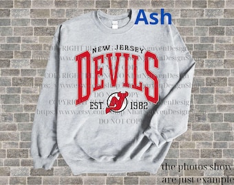 New Jersey Hockey T-Shirt, New Jersey Hockey Sweatshirt, New Jersey Hockey Crewneck, New Jersey Hockey Gift, New Jersey Hockey Shirt