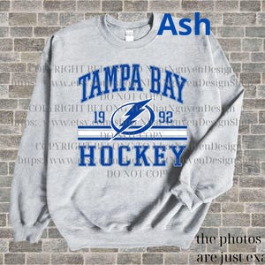 Tampa Bay Hockey T-shirt, Tampa Bay Hockey Sweatshirt, Tampa Bay Hockey Crewneck, Tampa Bay Hockey Gift for fan, Tampa Bay Hockey Shirt 4