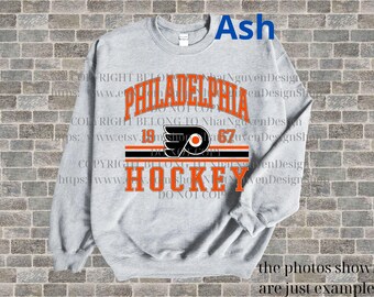 Philadelphia Hockey T-Shirt, Flyers Hockey Sweatshirt, Philadelphia Hockey Crewneck, Philadelphia Hockey Gift, Flyers Hockey Shirt 4